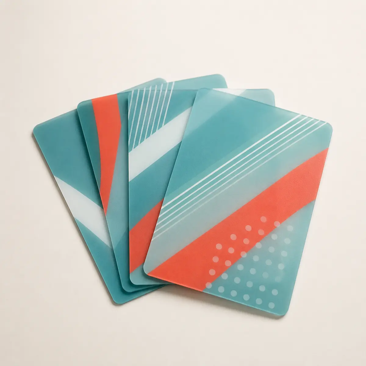 Cartes de visite en PVC